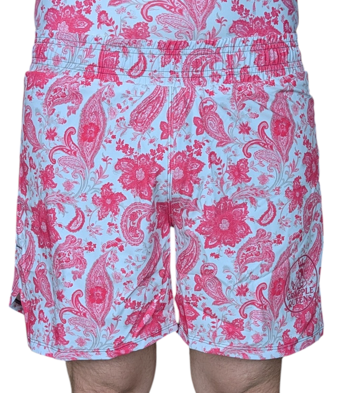 "Pink Grapple Queens" Men's Fight Shorts
