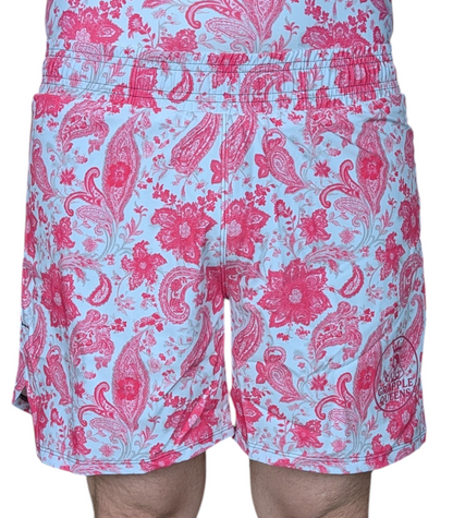 "Pink Grapple Queens" Men's Fight Shorts