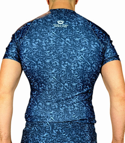 Black Grapple Queens Men's Rashguard
