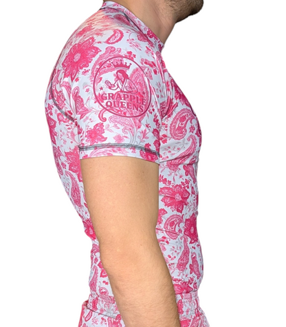 Pink Grapple Queens Men's Rashguard