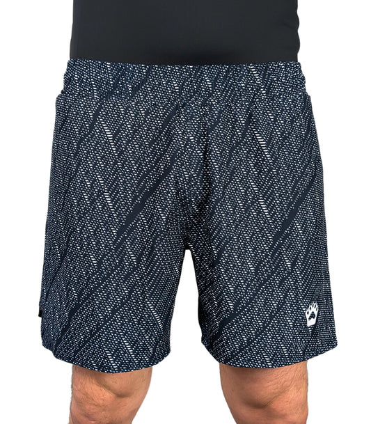 "Black Alluvium" Fight Shorts