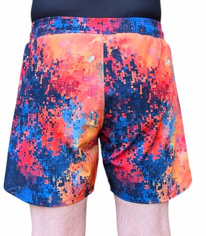 "Matrix Glitch" Fight Shorts