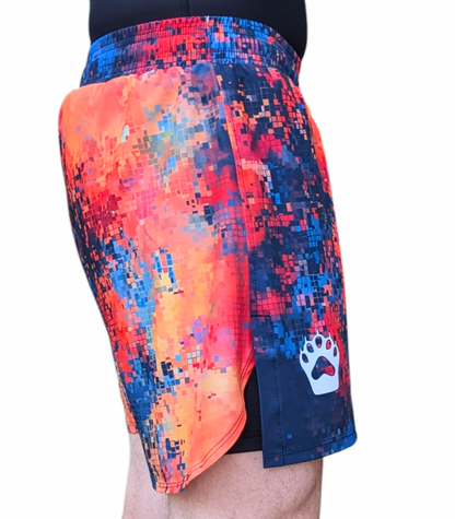 "Matrix Glitch" Fight Shorts