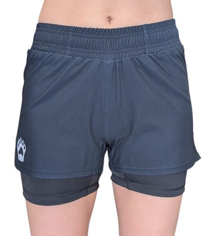 "Charcoal - Pair with Anything" Fight Shorts