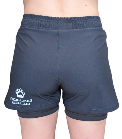 "Charcoal - Pair with Anything" Fight Shorts