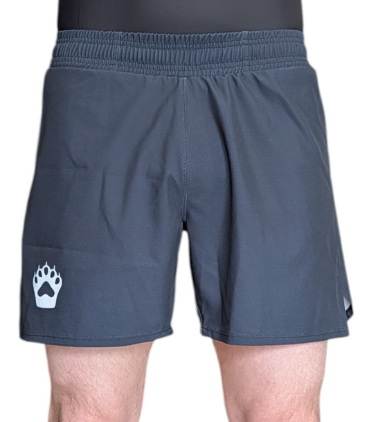 "Charcoal - Pair with Anything" Fight Shorts