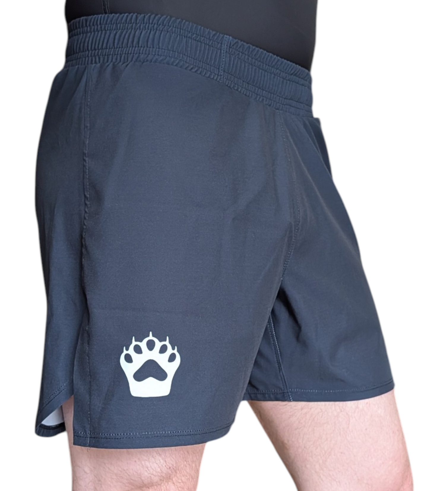 "Charcoal - Pair with Anything" Fight Shorts