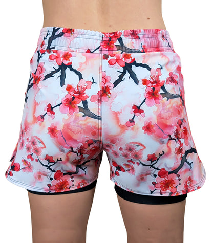 "Cherry Blossom" Fight Shorts