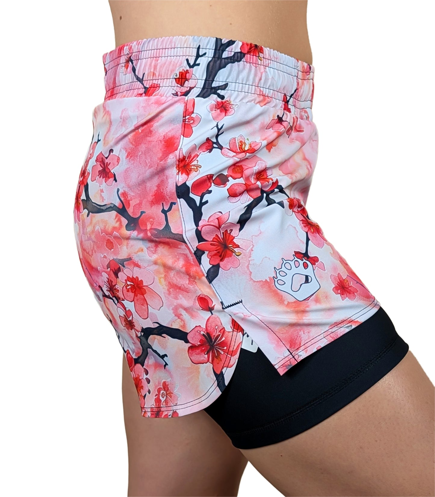 "Cherry Blossom" Fight Shorts