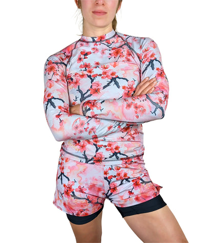 "Cherry Blossom" Fight Shorts