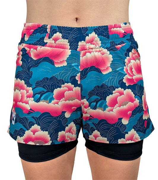 "Peony" Fight Shorts
