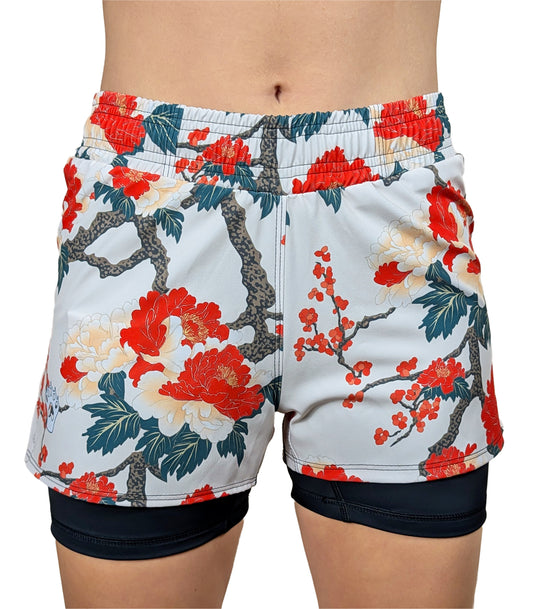 "Zen Flower" Fight Shorts