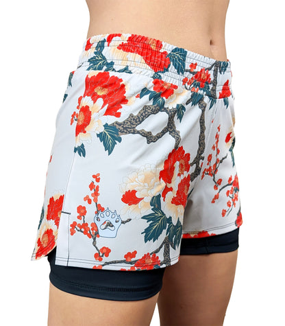 "Zen Flower" Fight Shorts