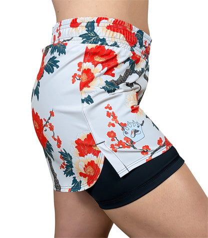 "Zen Flower" Fight Shorts